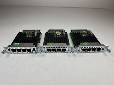 Lot of 3 Cisco VIC3-4FXS/DID 4-Port Voice Fax Interface Card picture