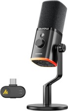 Dynamic Microphone Designed for Gaming and Streaming — Black picture