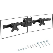 Dual Monitor Wall Mount, Horizontal Assembly Mount for 2 Monitor Screens up to 3 picture