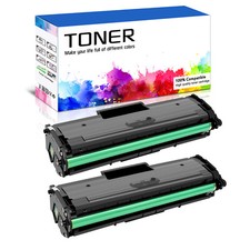 2PK Black MLT-D101S Toner Cartridge for Samsung ML-2161 ML-2162 ML- 2163 ML-2165 picture