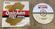 Vintage Quicken deluxe 2001 Windows 95/98/NT 4 or 2000 picture
