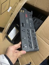 APC P11GTV 11-Outlet Surge Protector 3400 Joules Phone, DSL and Coax Protection picture