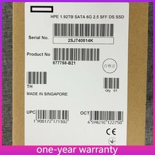 HPE 877758-B21 878852-001 1.92TB SATA 6G 2.5