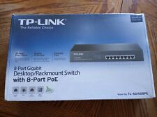 NEW TP-LINK TL-SG1008PE 8-Port Network Desktop/Rackmountable Switch *SHIPS FREE picture