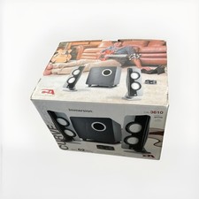 Cyber Acoustics CA-3610 2.1 Speaker System Subwoofer 62W Open Box Tested picture