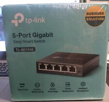 TP-Link TL-SG105E 5 - Port Gigabit Easy Smart Switch - FACTORY SEALED picture