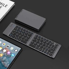 Portable Foldable Bluetooth Keyboard And Mouse Set , Portable Wireless picture