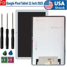 White LCD Display Touch Screen Digitizer Glass w/Tools For Google Pixel Tablet picture