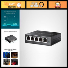5-Port Multi-Gigabit 2.5G Unmanaged Ethernet Switch, High-Speed Network Hub picture