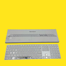 ISSUE Apple A1843 Wireless Magic Keyboard with Numeric Keypad White #5183 z41/11 picture