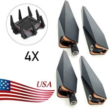 4PC SMA Female Dual Frequency Omnidirectional Antenna For ASUS GT-AC5300 Router picture