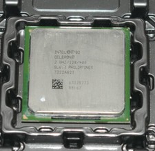 SL6VR Intel Celeron 2.0GHz Socket 478 Server CPU Processor picture