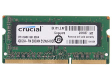 Crucial 4GB DDR2 SO-DIMM 204-Pin PC2-8500 DDR3 Non-ECC CT51264BC1067.8SDA picture
