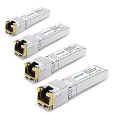 4Pack 10G SFP+ to RJ45 Module | 10GbaseT Transceiver Compatible with Cisco, U... picture