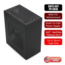 4.3L Premium Aluminum Mini-ITX PC Case - Ultra-Compact Design (Fits in Backpack picture