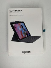 iPad case - Logitech ‎ Slim Case - Black  - 7th, 8th and 9th generation picture