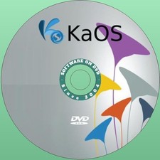 Latest New Release KAOS Linux OS Operating System for PC on DVD picture