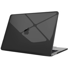 Hard Shell Case for MacBook Pro 13 Inch, Crystal Black picture