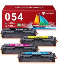 MYTONER 054 Toner Cartridge Set Replacement for Canon 054 054H picture