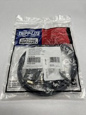 Tripp-Lite P450-006 Null Modem Data Transfer Cable 6 Ft Db-9 Female GOLD picture
