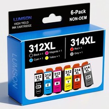 High Yield 312XL 314XL Ink Cartridge for Epson Expression XP-15000 XP-8500 XP-86 picture