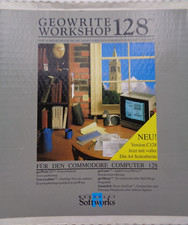 COMMODORE 128 -- GEOWRITE WORKSHOP 128 (M&T/BERKELEY SOFTWORKS - DISK) #AS NEW picture