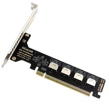 Adapter PCI-Express 4.0 PCIE 4X to Oculink SFF-8612 SFF-8611  picture