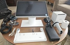HP Engage One 145 14in Touch POS i5 Win 11 Epson Printer Zebra Scanner +Case NOS picture