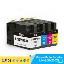 4pc 200/210XL Compatible Ink Cartridge for Lexmark Office Pro 4000 5500 Printer picture