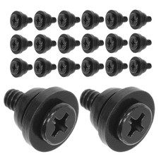 50Pcs Black Iron Hard Drive Mounting Screws for Repair Dampening picture
