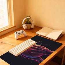 1pc Extra-large, Non-slip, Durable Desk Mat, Mouse Pad, Featuring Basketball G picture