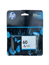 Genuine HP 60 Tri-Color Ink Print Cartridge CC643WN EXP 01/2021 New Sealed picture