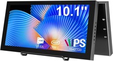10.1 Inch Secondary Mini Monitor, 1540×720 IPS USB-C HDMI Display with Speaker picture