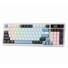Best Redragon K719 Wireless Gasket Gaming Keyboard w/Hype Screen & Knob, 95 Keys picture