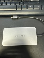 Hyper  HyperDrive Dual 4K HDMI 10-in-1 USB-C Hub for M1/M2/M3 MacBooks pro Gray picture