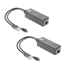 Raspberry Pi PoE Splitter 5V 2-Pack Active PoE to Micro USB IEEE 802.3af picture