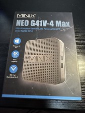 MINIX NEO G41V-4 Max V2 Mini PC NEW OPEN BOX Never Used 4GB/128GB Windows 10 Pro picture