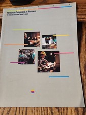Rare Vintage 1982  Apple Personal Computers In Business Buyer's Guide  Book picture