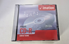 LOT OF 20 CDs IMATION MUSIC CD-R 80MN/700MB 20 CDs picture