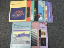 Lot of 11 IBM Systems Journal Vol. 22, 24, 28-35 Books Vintage 1983, 85, 89, 90 picture