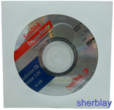 San Disk Image Mate Compact Flash Drive Installation CD Version 5.04 2000 Disc O picture