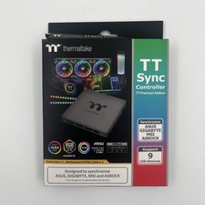 New Open Box Thermaltake TT Premium LED Sync Controller CL-O015-PL00BL picture