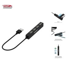4 Port Portable USB 2.0 Hub 9.5