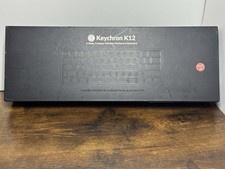 Keychron K12 Mechanical Keyboard Bluetooth USB-C Backlit w/extra Gateron switche picture