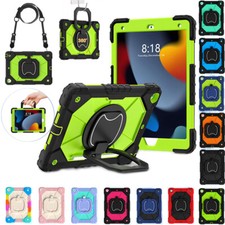 For iPad 5/6/7/8/9/10th Gen Air Pro 2024 Case Kids Heavy Duty Shockproof Cover picture