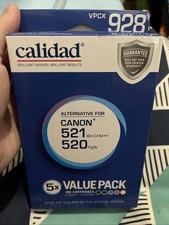 Calidad Printer Ink Cartridges Alternative for Canon 521 + 520 x 5 Value pack picture