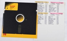 Vtg Kodak Computer Floppy Disk-Collectible, Untested, As-Is (Atari Antic Jan 89) picture