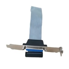 Internal Mainboard Parallel LPT 25Pin Print Port Cable Host Case Rear Bracket picture