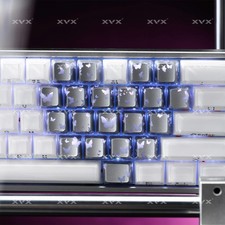XVX 21-Key Butterfly Keycaps OEM Profile IMD Shine-Through Decorative Keycap Set picture