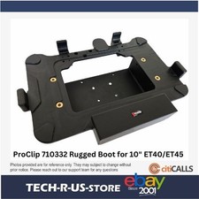 ProClip USA 710332 Non-Charging Cradle Metal Rugged Boot for Zebra 10
